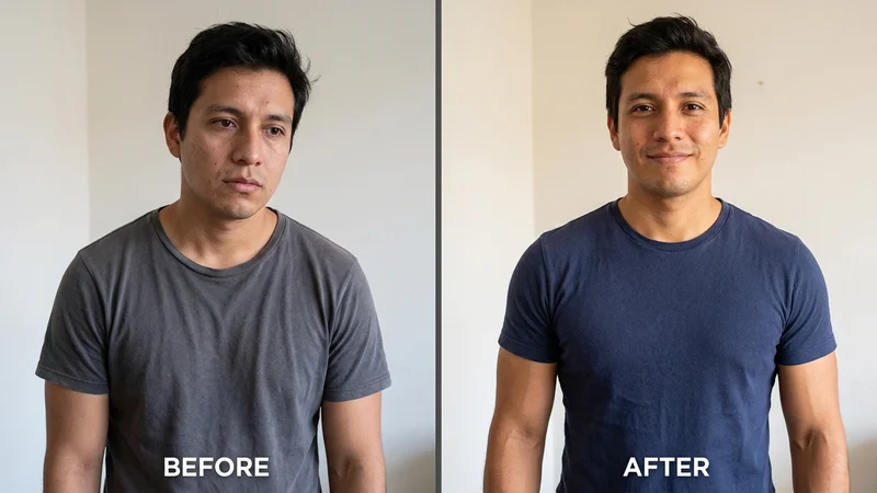 Antes y después