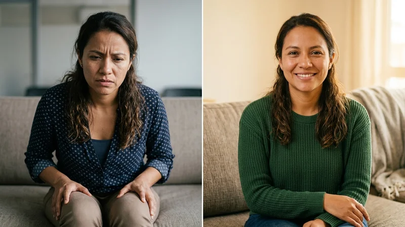 Antes y después