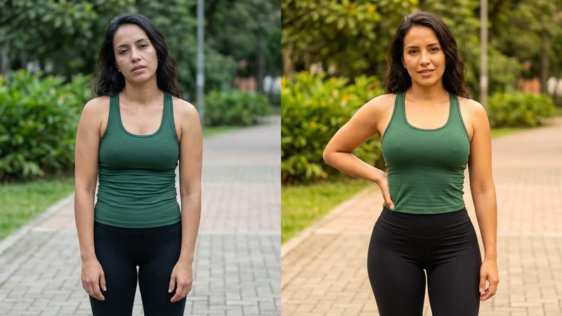 Antes y después