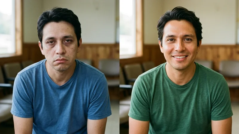 Antes y después