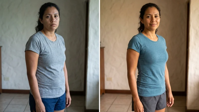 Antes y después